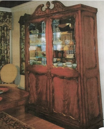 Custom armoire bar with pocket - armoire,