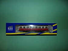 REE MODELES remorque d'autorail 2ième classe SUD OUEST rouge/crème VB-156 NEUF