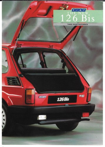 Fiat 126 bis 704cc - 704cc, 1988-1992