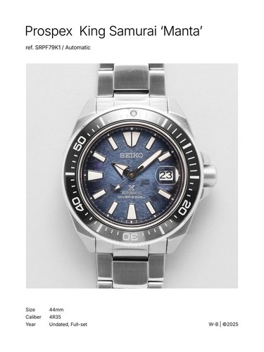 Rare seiko prospex srpf79 - rare,