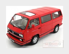 1:18 KK Scale Volkswagen T3 Multivan 1992 Red KKDC180142 Modellino