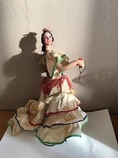 ancienne poupée vintage espagnole flamenco marin ? H28 Cm