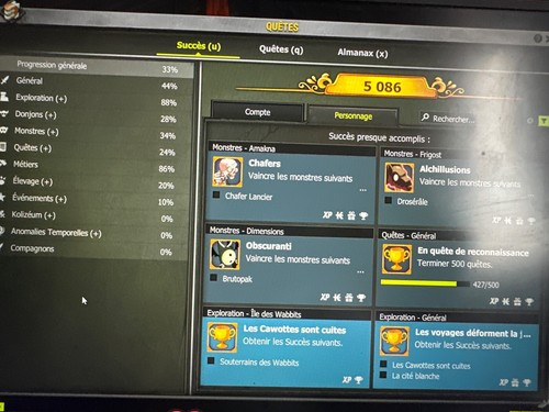 Dofus compte plus - 6/6,