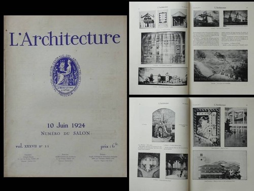 Architecture 11 1924 - l'architecture, n°11