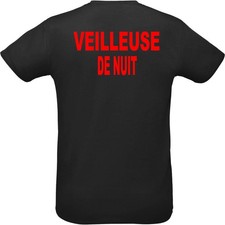 T-Shirt SPORT unisexe VEILLEUSE DE NUIT.