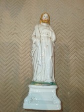 SAINT JOSEPH/ANCIENNE STATUE RELIGIEUSE/PORCELAINE/H.20 cm/XIXème/BELGIQUE