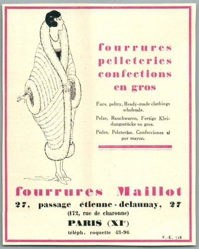 Maillot pelleterie fourrures - maillot,