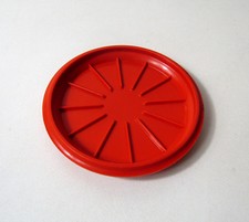 Tupperware vintage : couvercle orange pour mug