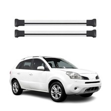 Barres De Toit Transversales pour Renault Koleos 2 (HC) 2017-2024 Aluminium Gris