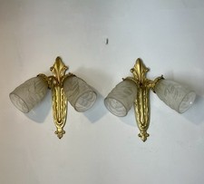 Paire D’appliques Art Déco