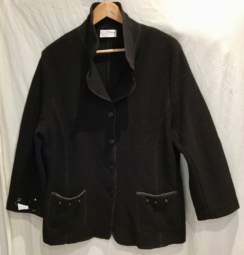 Veste blazer laine bouillie - veste/blazer,