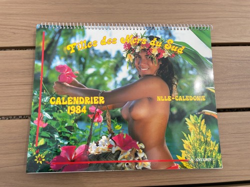 Ancien calendrier erotique - ancien,