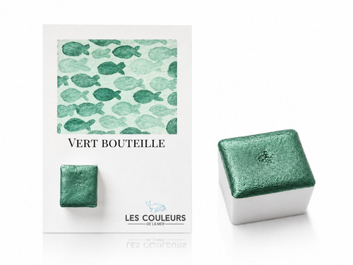 Demi godet aquarelle peinture - demi,