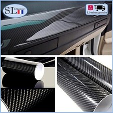 Bande film Vinyle Carbone 5D Rouleau 100 x 50cm Covering Couleur NOIR