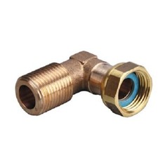Coude laiton 90° 1/2"
