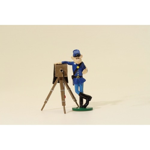 Figurine tuniques bleues - figurine,