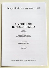 Partition sheet music JOHNNY