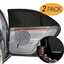 2 PC Pare Soleil Auto Chaussette rideaux Voiture Protection Anti UV Vitre Enfant