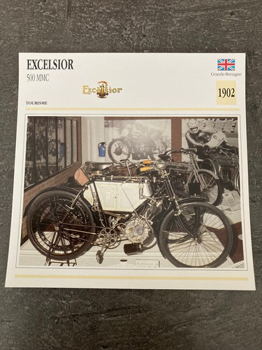 Carte fiche moto collection - fiche,