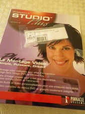 Pinnacle studio plus V9 avec code cd instal dans sa boite notice