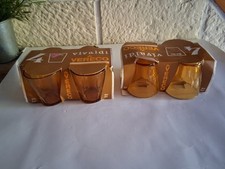 7 verres vereco ambré 16 cl