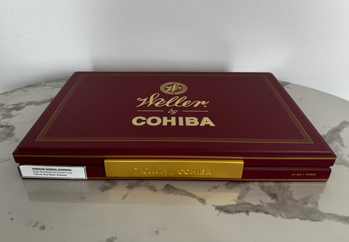 Cohiba weller burgundy - burgundy, gold