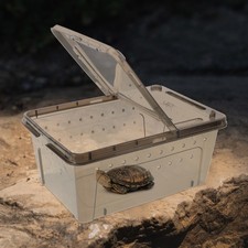  Cage Pour Tortue De Terre Aquarium Transparent Réservoirs Reptile