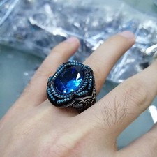 Chevalière gravée à la main Argent Massif 925 l'héritage Ottoman haute joailleri