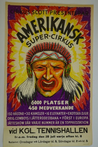 Affiche cirque ancienne
