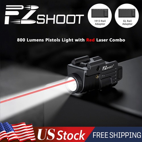 Pistol handgun red laser - pistol,