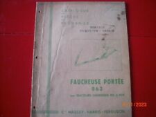 CATALOGUE  PIECES  FAUCHEUSE