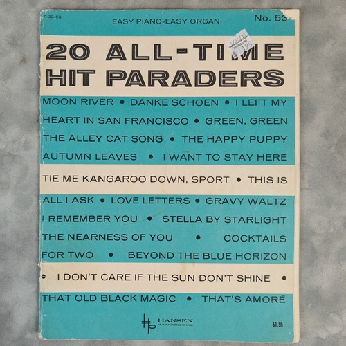 Vintage 1963 all time hit - 20,