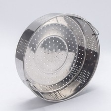 2 Pcs Cuiseur Vapeur Inox Cuit