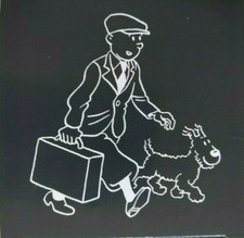 Tintin relief Les Cigares du