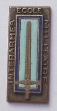 Insigne Miniature EMIA ECOLE MILITAIRE INTERARMES ORIGINAL émail pin sans attach