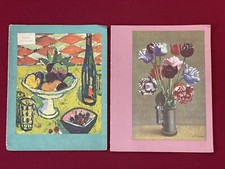 2 Menus anciens Paquebot France 1963