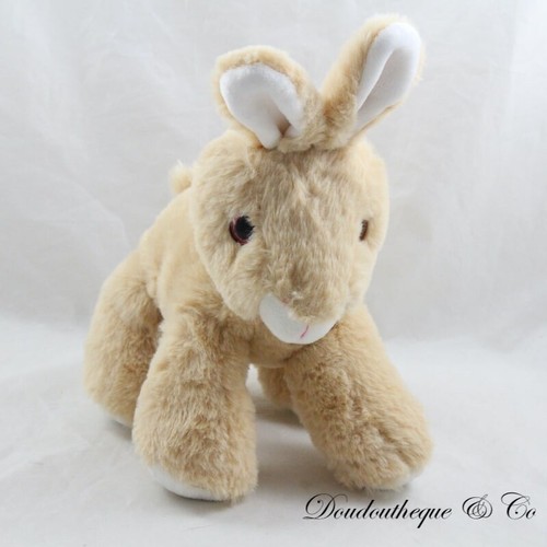 Peluche lapin fizzy beige - lapin,