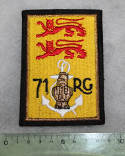 Patch tissu du 71e régiment
