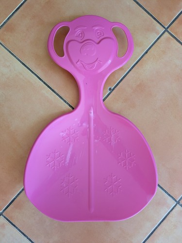 Luge enfant plastique - , rose