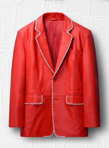 Authentique homme cuir rouge - authentique,