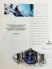 ROLEX  vintage watches Print Ad  !!! BOAT