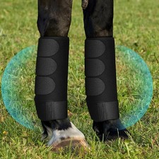 Bottes de brossage amortisseurs 2 pièces pour chevaux équipement équestre ess