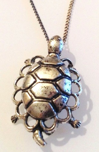 Collier rétro couleur argent - collier,