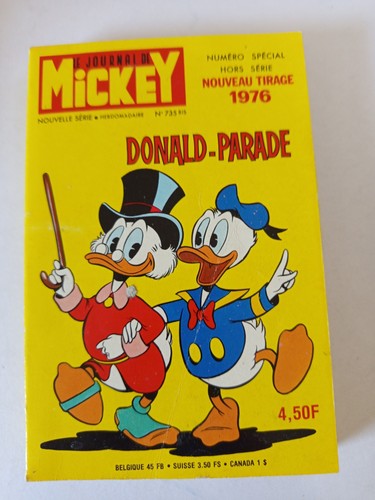 Mickey parade journal - le,