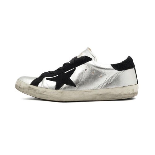 Golden goose superstar silver - golden,