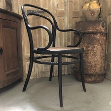 Thonet Fauteuil Ancien en Bois Courbé Vienne Viennois Art Nouveau Jugendstil