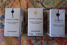 Yves Rocher ot de 3 miniatures Secrets d'essence : vanille, jasmin et iris