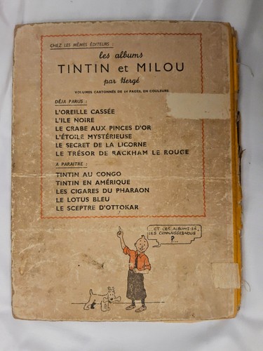 Tintin trésor de - tintin, le