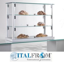 Vitrine Comptoir de Bar de Boulangerie Café H50x65x25 cm Thèque Italfrom