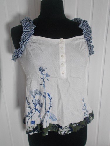 Vintage top blouse - top, copine